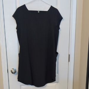 T By Talbot's Navy Shift Dress